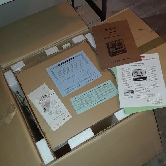 TEAC A-4010S Stereo tape deck model ar-40s reel to reel - Picture 4 of 12